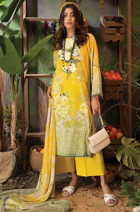 Aasha 1013 Printed Cotton Dupatta Pakistani Wholesale Market In Surat